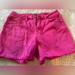 Judy Blue Pink Jean Shorts